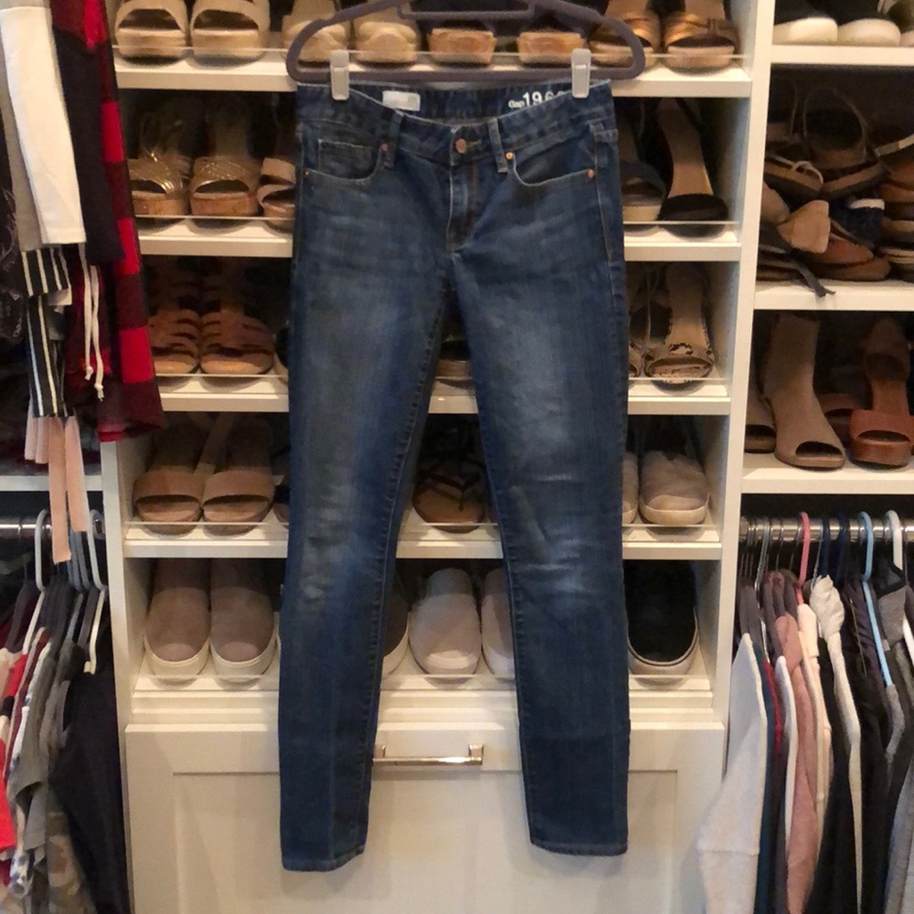 GAP Medium Wash Always Skinny Jeans, Size 26 R